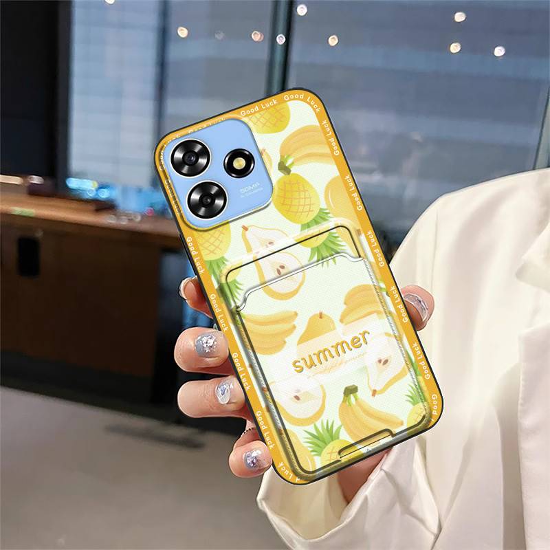 Waterproof Fashion Design Phone Case For ZTE Blade A73 4G/V50 Smart/V50 Design 4G/Axon50Lite Card Bag Back Cover Cartoon