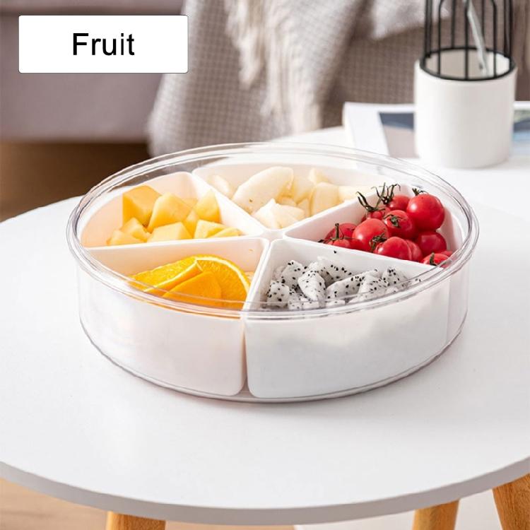 Snacks Holder Clear Lid Candy Dish Serving Bowl with Lid Snacks Storage Box Snacks Bowl Perfect for Sweet and Dry Snacks