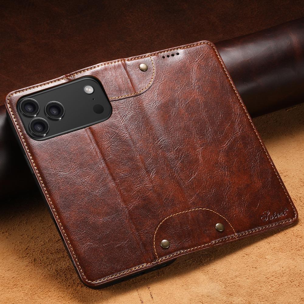 Baroque Flip Cover Case for Apple iPhone 17 Pro Max Air & 16 Pro Max, Stand Function, Mobile Accessory, Vintage Style, Stylish Cover