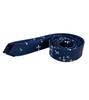 [Made In Japan] Rock-style Cross Pattern Tie (NavySilver)