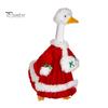 Holiday Yard Goose Attire Halloween Ghost Outfit, Christmas Porch Apparel, Festive Costume for 23 Inch Statue, Outdoor Garden Lawn Decoration Outfit