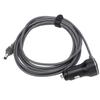 DC Car Power Cable Plug and Play Rubber Stable DC to Cigarette Lighter Car Power Supply Cord for Sat