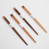 2 Pares Hashis Palitos de Sushi Japoneses Criativos de Emenda Conjunto de Hashis de Madeira Palitos de Comida Coreana Chinesa Talheres de Madeira
