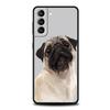 Cute Pug Dog Phone Case For Samsung Galaxy S24 S23 S22 S20 Ultra S21 FE 5G S10 S9 Plus S10E S8 Soft Silicone Cover