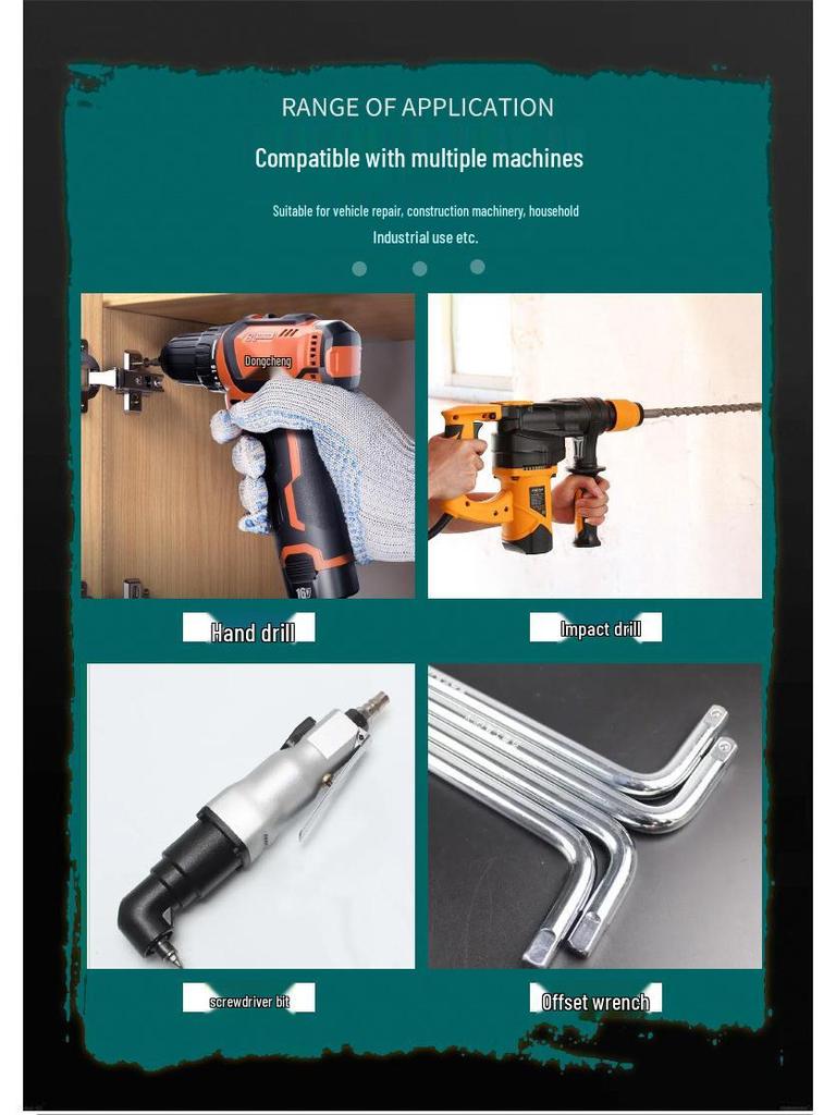 1-Inch Extra-Long Heavy-Duty Air Impact Wrench Socket