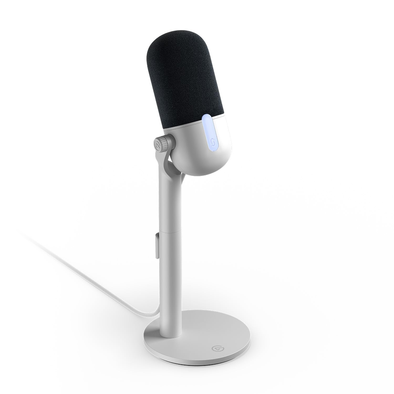 

Elgato Wave Neo USB condenser tap to suitable for audio recording on plug and compatible with – microphone, mute, gaming, streaming, distribution, білий