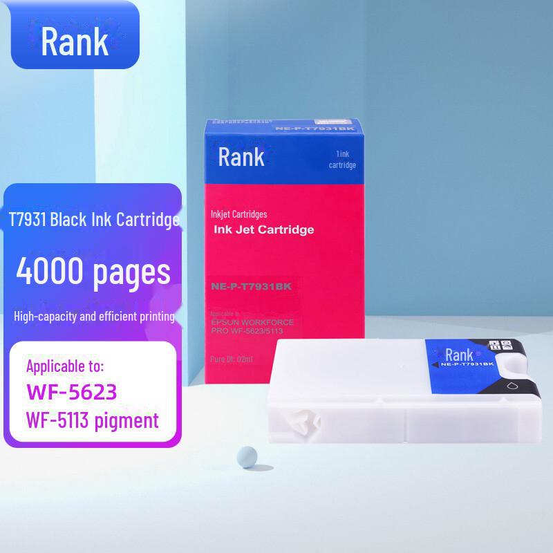 

Gezhige Ink Cartridge for Epson T7931, Compatible with EPSON WF-5113 WF-5623 Printers