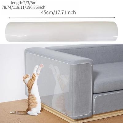 1PC 2m/3meters/5m Cats Protection Pads Furniture Protectors Cover Transparent PVC Self-adhesive Cat Supplies Pet Products