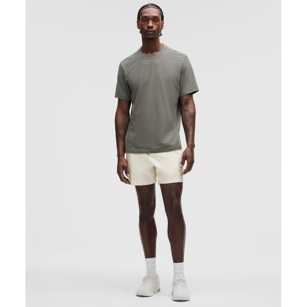 Lululemon Zeroed In lInerless Short 5  Light Ivory
