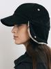 Beomyudageulaeseu Dot Boa Earflap Caps-Ivory