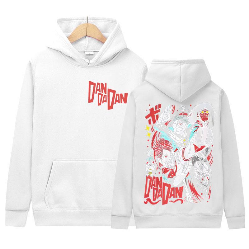 Japanese Anime Dandadan Okarun Dan Da Dan Merch Hoody Men Women Clothing Harajuku Style Sweatshirt Y2K Hip Hop Oversized Hoodies