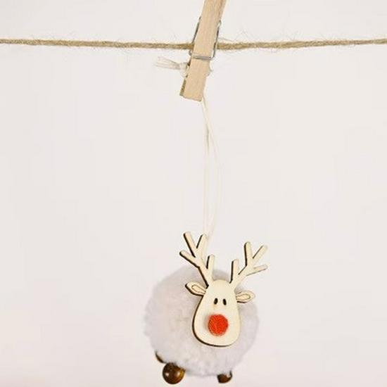Festive Knitted Santa Tree Ornament