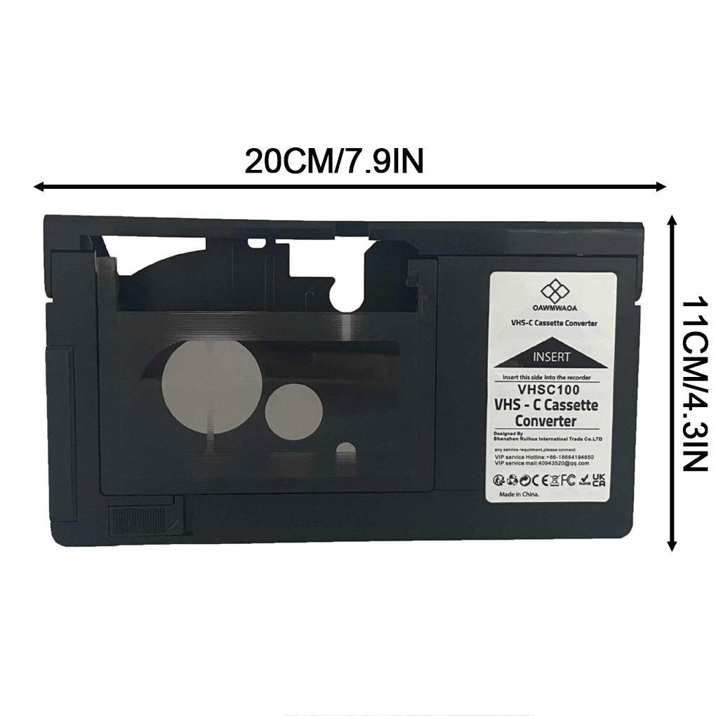Original Factory Sealed Adaptor Camcorder To Converter VHSC Adapter VHS Camcorders Compact Video Cassette Adaptor