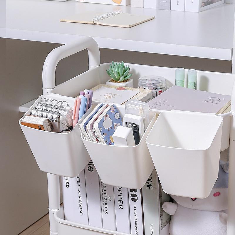 Home Bedside Table-Mounted Storage Basket