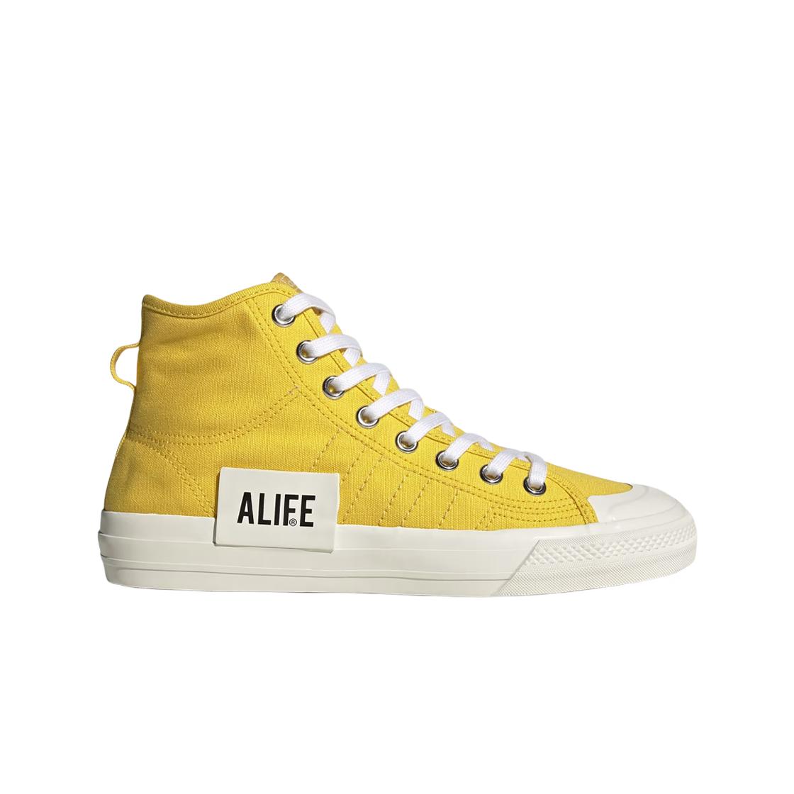 

Adidas X Alife Nizza Hi Wonder Glow Off White 275
