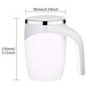 Electric Automatic Stirring Cup Rotating Lazy Coffee Cup Stylish Magnetic Rotating Mug  Home