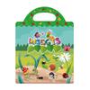Cartoon Toys Kids  Childrens Hot New Children Scene Stickers DIY Hand-on Puzzle Sticker Books Reusable Animal Learning Cognition for Gift Present
