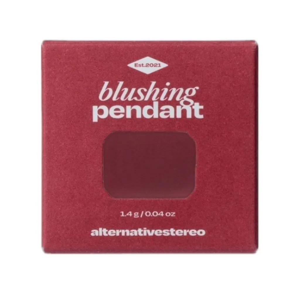 Alternative Stereo Cheek Blusher Pendant 14 Merlot Gem