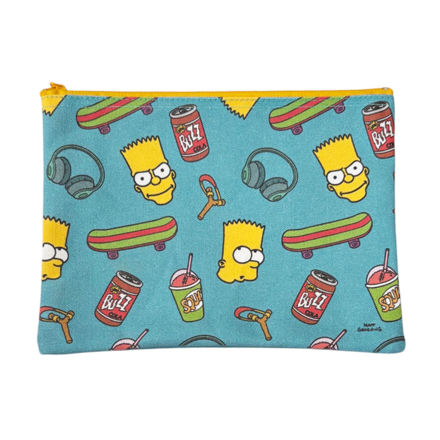 

Small Planet Simpsons Flat Pouch Bart Simpson/Pattern