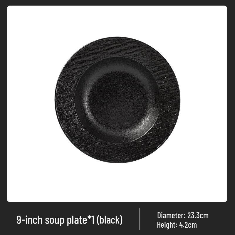 Simple Ceramic Bowl and Plate Set - Jingdezhen 2025 Collection