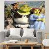 Custom Name Shrek Print Tapestry, Backdrop, Easy Setup, Ideal for Bedroom, Office & Living Room, with Aesthetic Wall Hanging Decor.