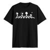 Camiseta Charlie Brown De Snoopy Crossing Road De Peanuts