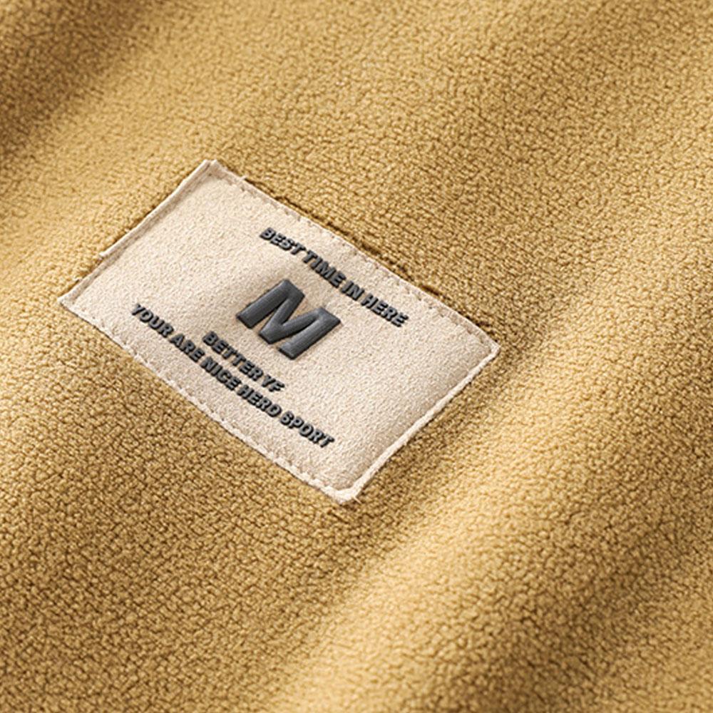 High Quality Men's Women's Oversized Autumn Winter Plus Velvet Long Sleeve Tops Blouse T-Shirts Undershirts For Men Lamb Wool Pullovers Sweatshirts