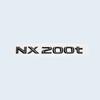 Car Trunk ABS Chrome Gloss Black Letters Logos Badge Emblem Decals Styling Sticker For Lexus NX NX200 NX300 NX200t Accessories
