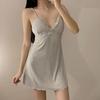 Spaghetti Strap Lace Nightgown for Women Mini Nightdress Chemise Sleepwear Spring Summer Modal Home Dressing Gown Loungewear