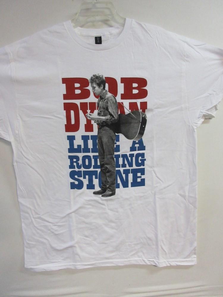 BOB DYLAN STANDING ROLLING STONE OFFICIAL MERCH BAND MUSIC  EXTRA LARGE Unisex T-Shirt S