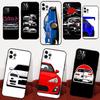 Cartoon Car JDM Phone Case For iPhone 16 14 13 12 11 15 17 Pro Max Mini 15 16 Plus 16e 17 Air Cover Fundas