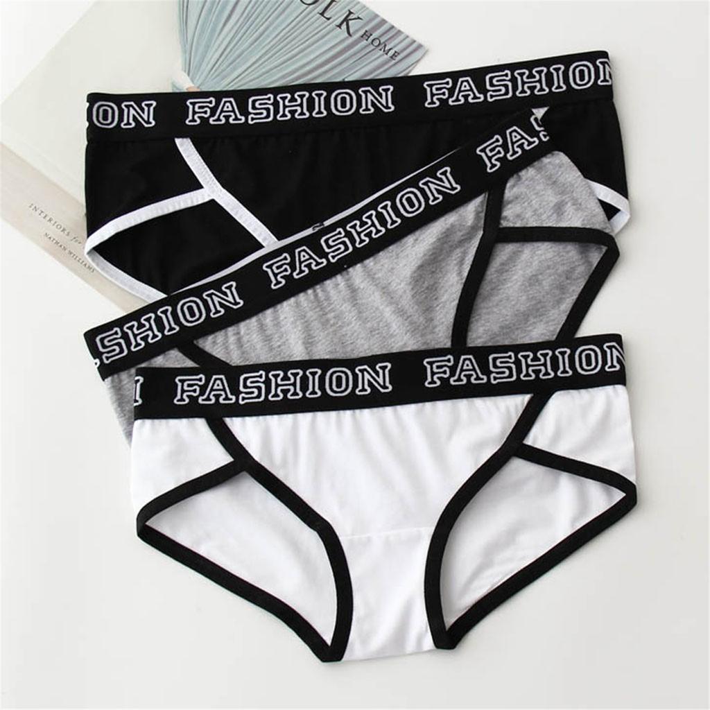 Cotton Plus Size Thong New Fashion Sexy G-string Lingerie Underwear 5PCS