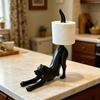 Suport amuzant pentru hârtie igienică cu animal de stretching Imprimat 3D Coadă de Pisică Câine Leu Suport Rulou Șervețele Drăguț Suport pentru Prosoape de Hârtie pentru Baie Bucătărie Toaletă