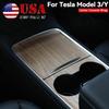 Center Console Wrap Cover Sticker Decoration For Tesla Model 3 Y - Car Auto