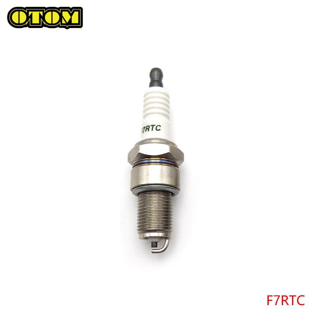 Motorcycle For YAMAHA Spark Plug F7RTC & K9RTPP M14xP1.25 Igniter Ignition Device DT230 MT250 2 Stroke Engine Accessories Bikes