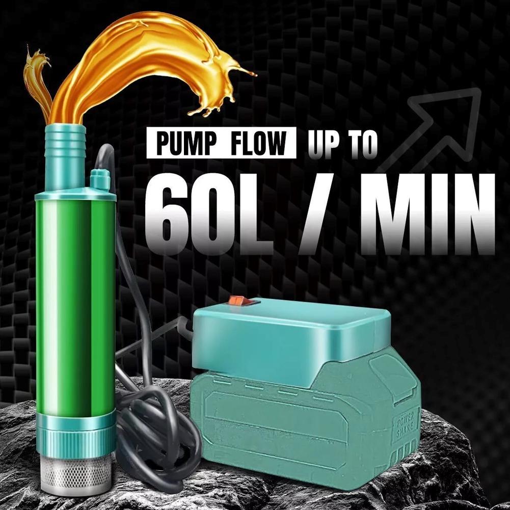 2in1 Oil/Water Pump For Makita 18V Battery 38mm Cordless Diesel Fuel Water Oil Transfer Pump 60L/min Battery Not Inclueded