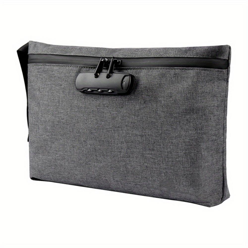 Combination Lock Smell Isolation Case Carbon Lined Travel Medicine Box  Camping