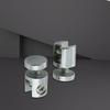 Adjustable Shelves Corner Bracket Glass Clamp Holder Bracket for 10-12mm Thick Glass Metal Fix Clamp Glass Support Plate
