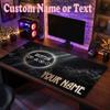 Led Zeppelin Customized Name Text Mouse Pad, Large Desk Mouse Mat Personalized Home Office Present