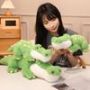 Cute cute crocodile doll plush toy green little crocodile doll girl soothing doll