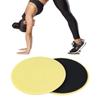 2 STuks Oefen Glijdende   Schijf Fitness   Slider Sport Full Body Workout (grijs)