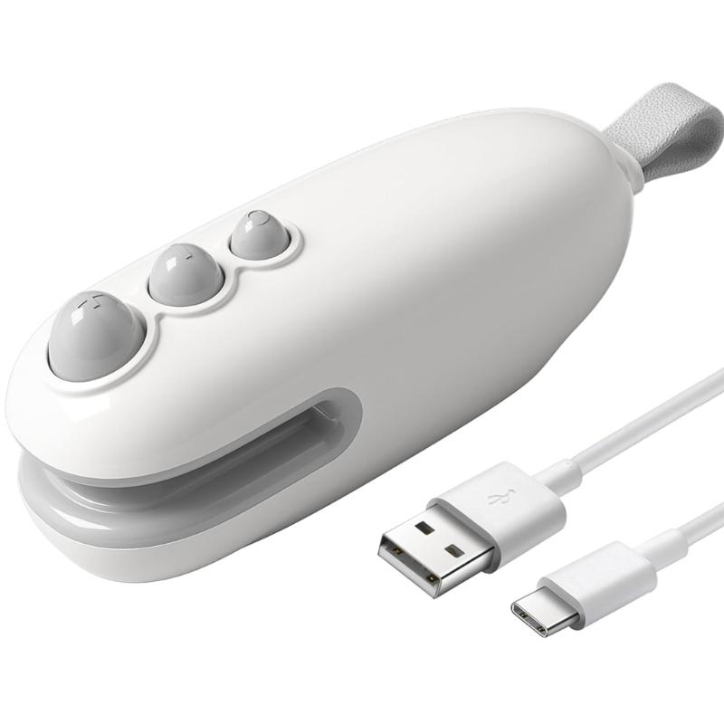 Convenient Small Bag Sealer Bag Sealing Machine Efficient Heat Sealing Device and Cutter Suitable for Bags Storage