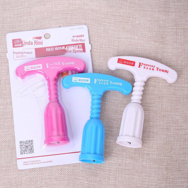 

Портативный открывалка для красного вина и пива Jinda - бытовой съемник крышек и пластиковый сосуд для вина