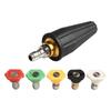 360 Degree Rotating Pressure Washer Tips Stainless Steel Turbo Spray Tips  Power Washer