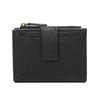 Hot-selling leather zipper change bag card bag integrated, simple anti-theft brush new women's wallet