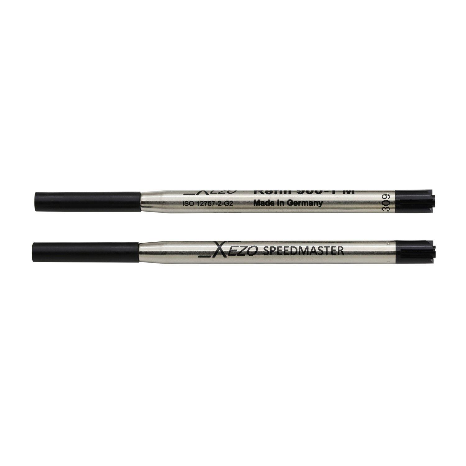 

Xezo Ballpoint Pen Refill Standard Medium Pack of 2 900-1 Black. Size, Nib, чёрный