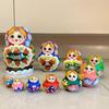 Russian 15-layer Matryoshka Linden Pure Handmade Wooden Handicrafts Painted and Made Exquisite Ornaments Russian Nesting Dolls