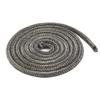 Fiberglass Stove Door Seal Rope 68mm Diameter 2m Length Fire Resistant for Wood Burning Stoves and Pellet Burner Doors