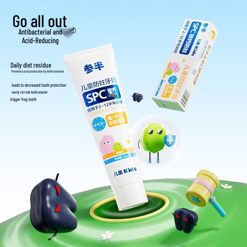 

Can Ban Kids Fluoride Anti-Cavity Toothpaste