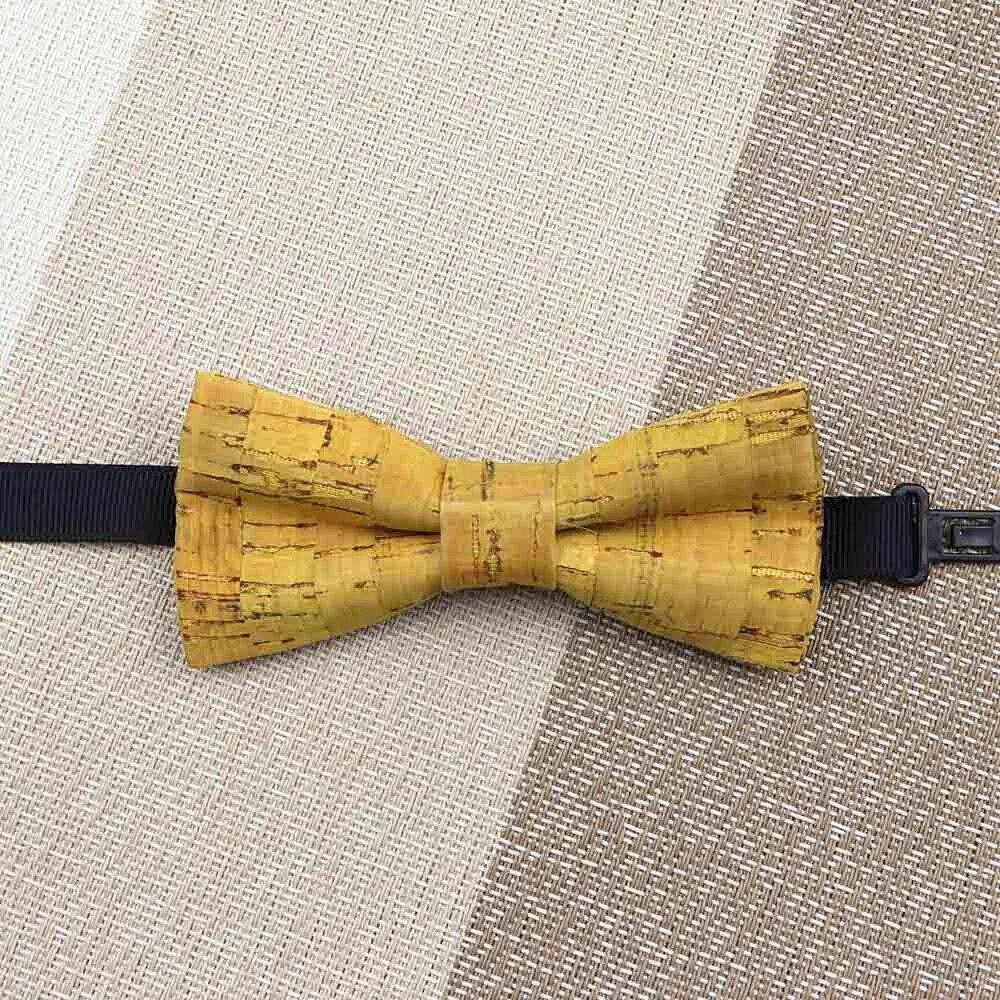 1PC, Fashion Bow Shape Bow Tie, Double Layer, Wood, Gentleman,Handmade, Butterfly,